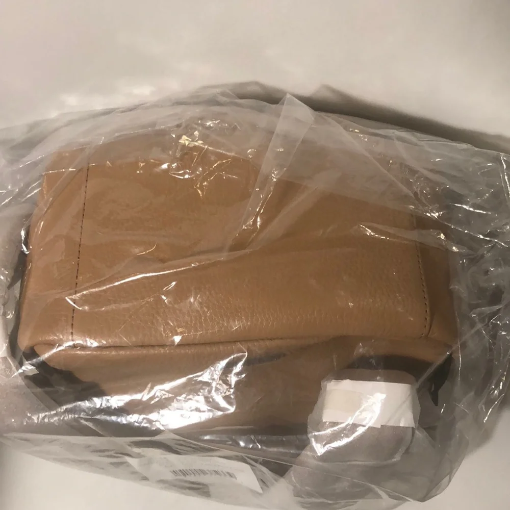 NWT $250 Rebecca Minkoff Mini Mab Leather Backpack in Tan!